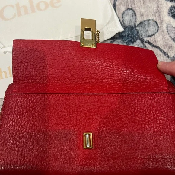 Chloé Drew Long Red Leather Wallet ( all inclusive)
Box, Dust bag, tag,COA card - Picture 6 of 16